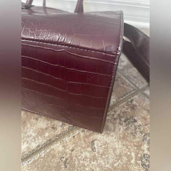 Jason Wu black cherry crock tote - Picture 7 of 9